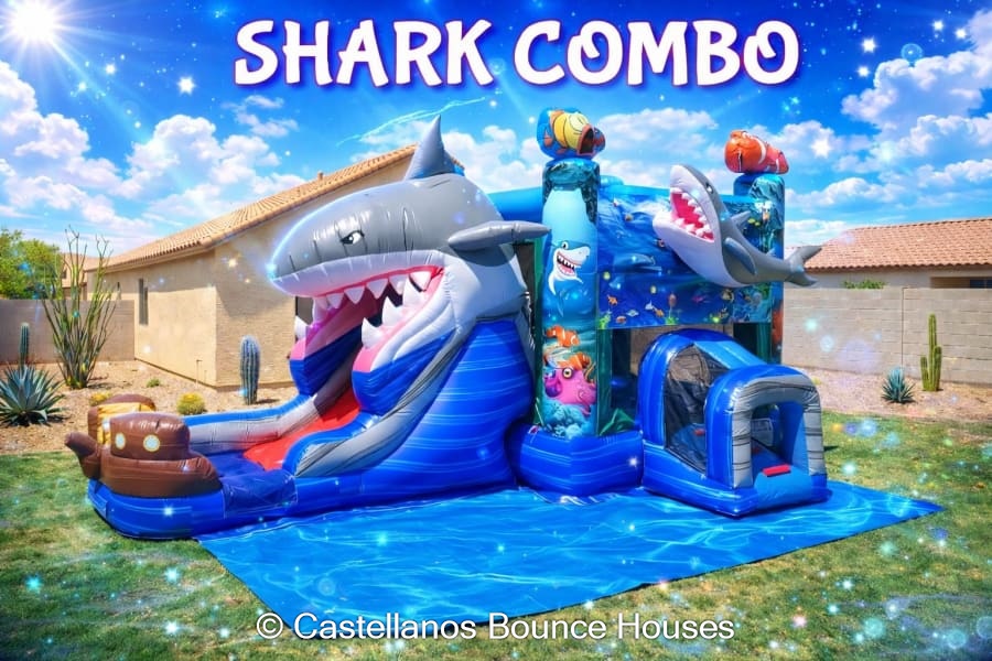 Shark Attack Splash Combo - SW Chicagoland Suburbs Premier Party Rental ...